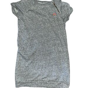 GAP Gray Tunic Top with Rainbow